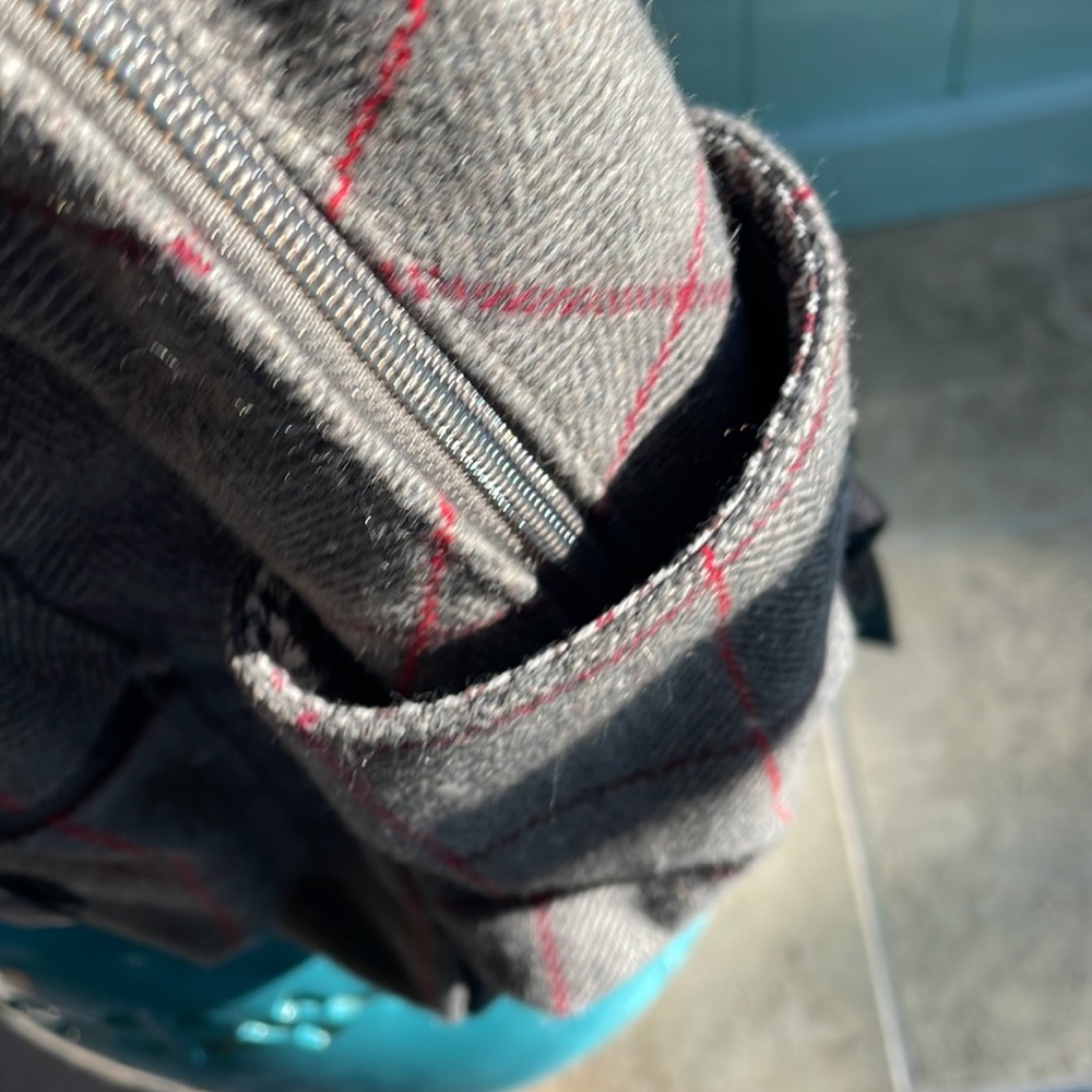 Excellent Condition Backpack Plaid - image 5